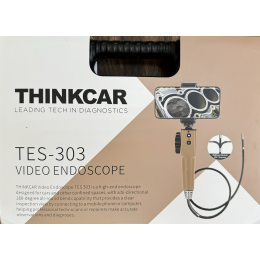 Эндоскоп THINKCAR TES-303 (Поворотная камера\6,2мм\Изображение на смартфон)