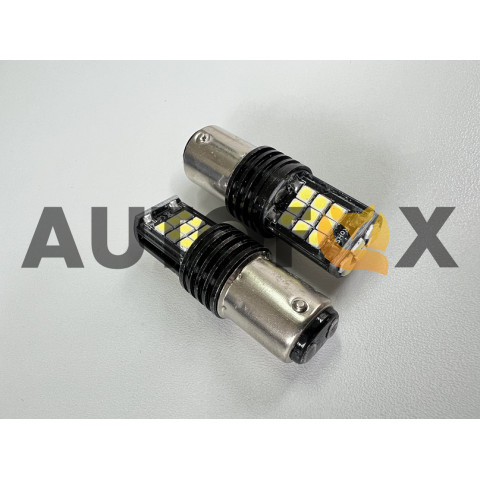 Светодиод 1157 3030 24smd 17*50 12v обманка белый (2шт) (sd-511w)