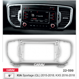 Carav 22-599: 9" KIA Sportage (QL) 2015-2018; KX5 2016-2018