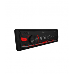 FIVE F20R (1din/красная/Bluetooth/USB/AUX/SD/FM/4*50).